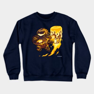 D2 Burning Maul Crewneck Sweatshirt Official Destiny 2 Merch